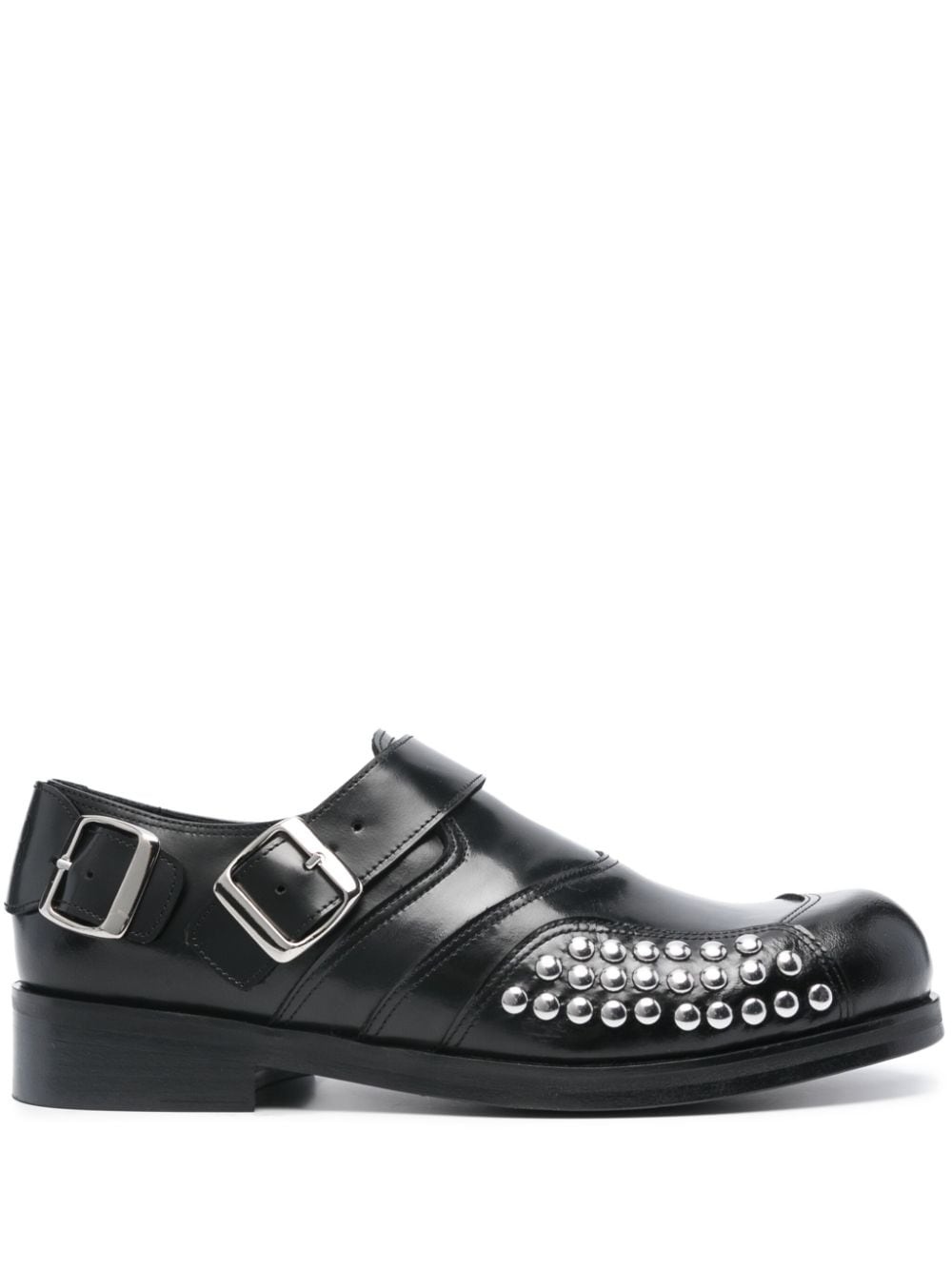 stud-embellished loafers - 1