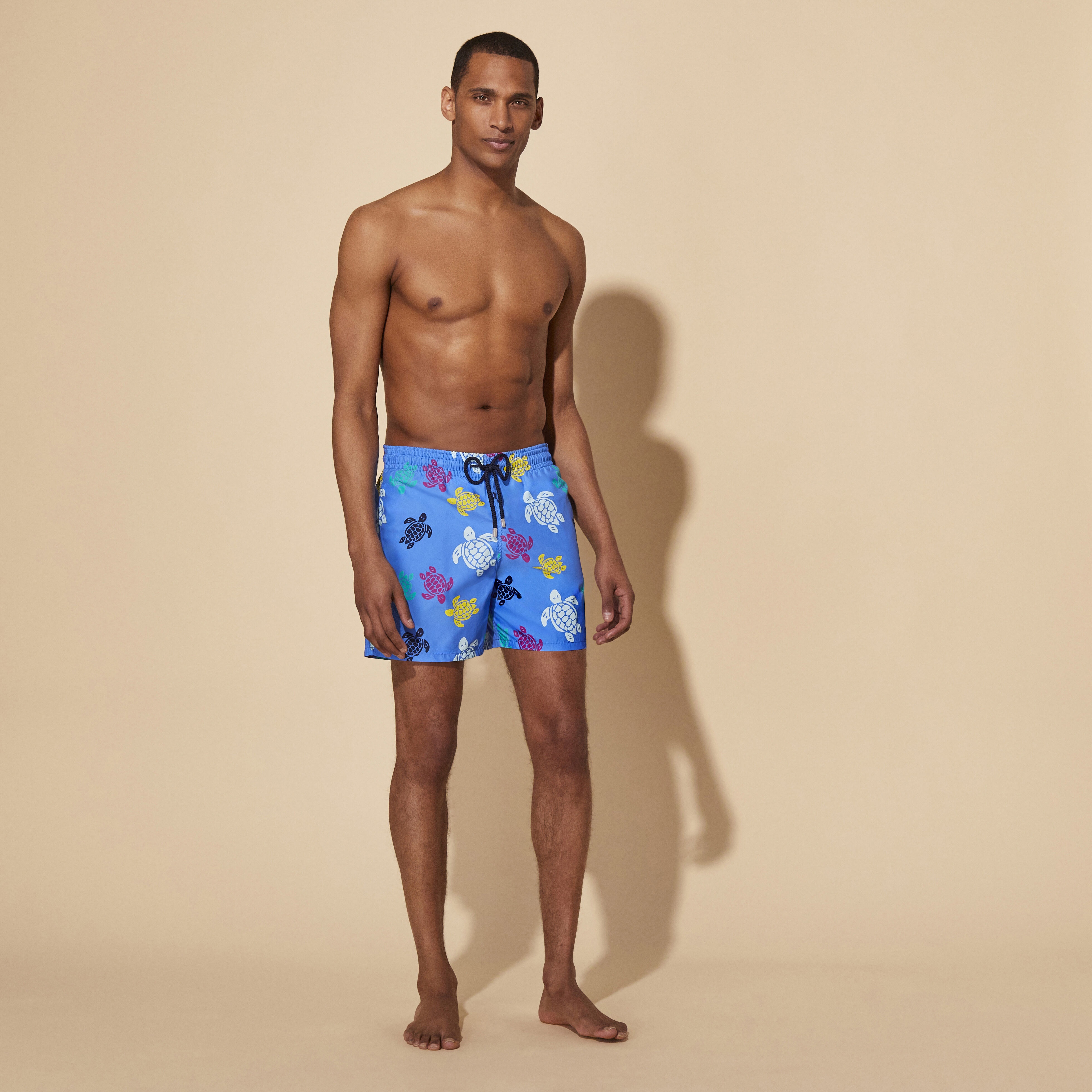 Men Swim Trunks Ronde Des Tortues Multicolore - 3