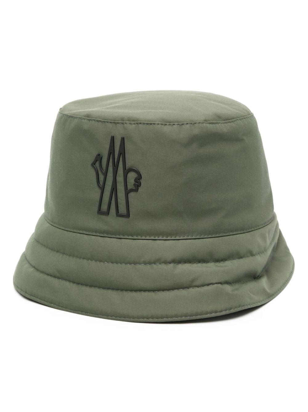 logo-appliquÃ© shell bucket hat - 1