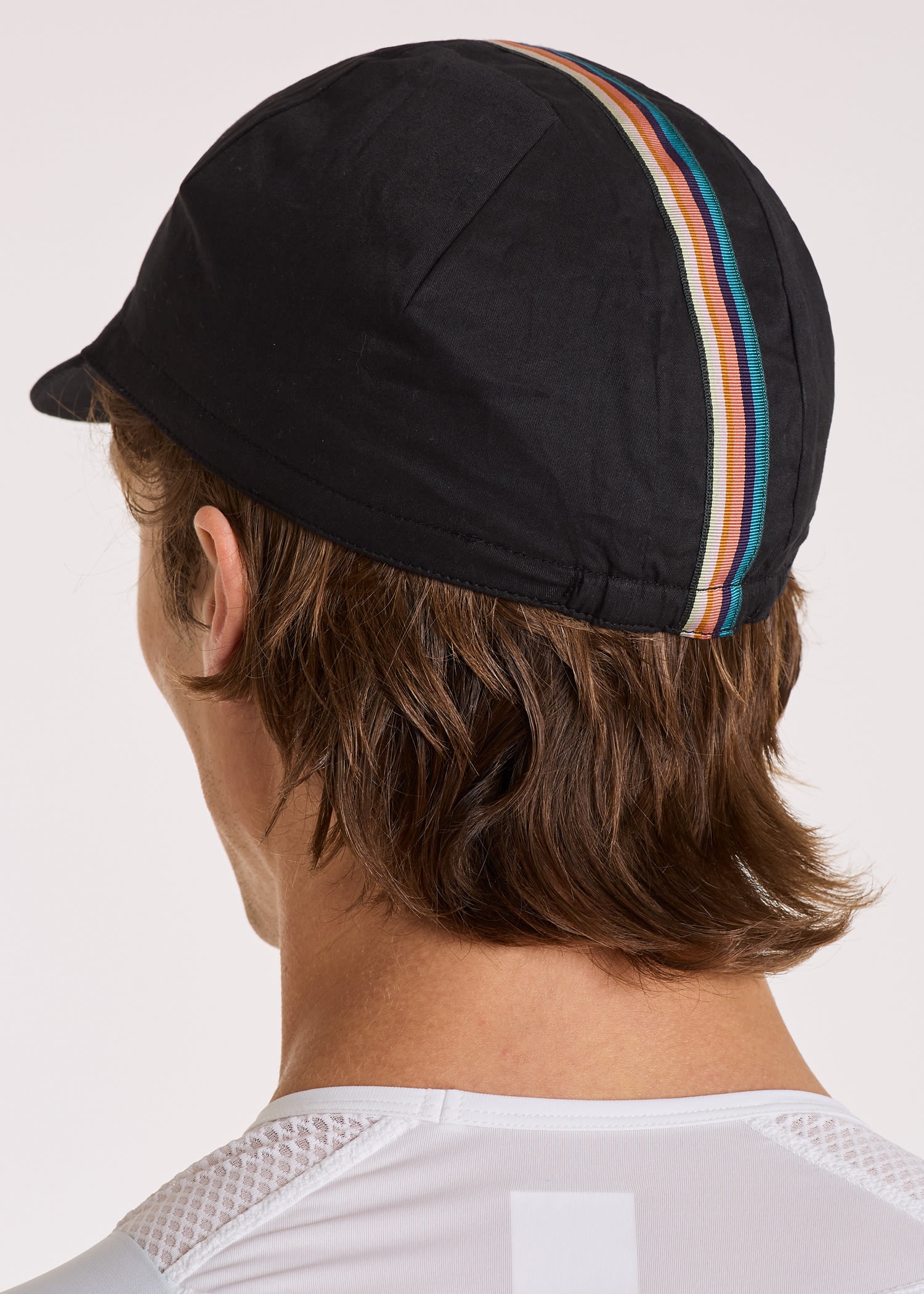 Cycling Cap With 'Artist Stripe' Webbing - 8