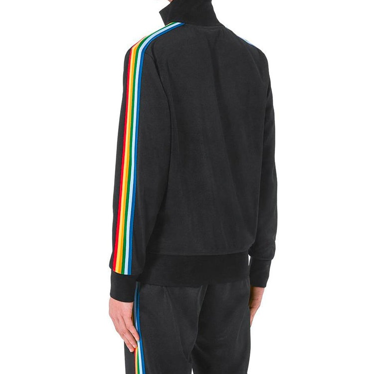 PALM ANGELS Black Rainbow Track Jacket Stripe PMBD001S193840031088 - 6
