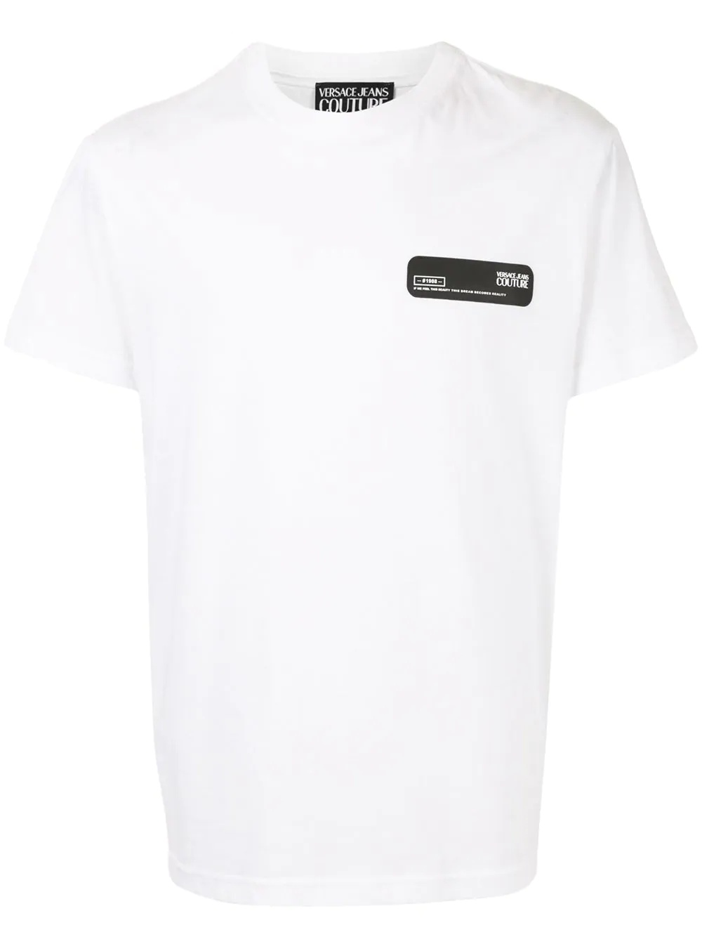 logo print short-sleeved T-shirt - 1