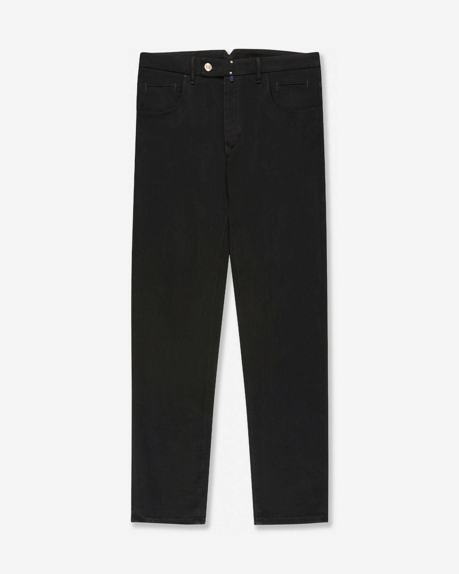 Slim fit denim trousers - 1