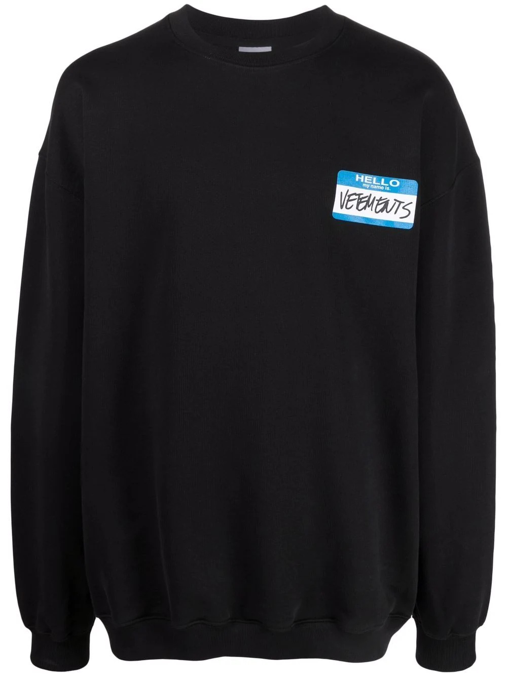 logo-print sweatshirt - 1