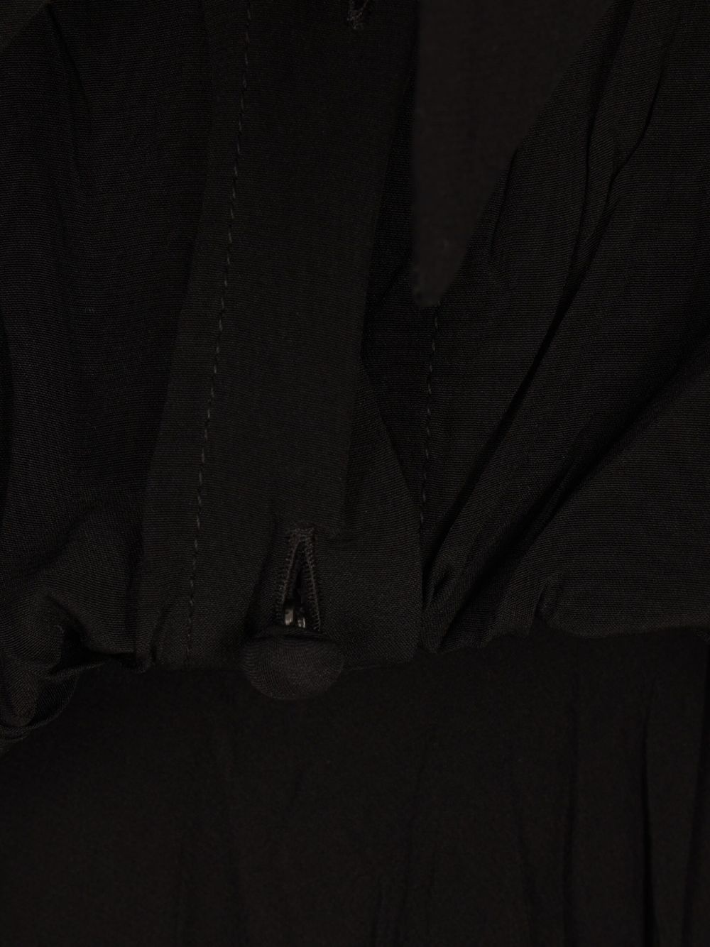 creased-effect silk dress - 4