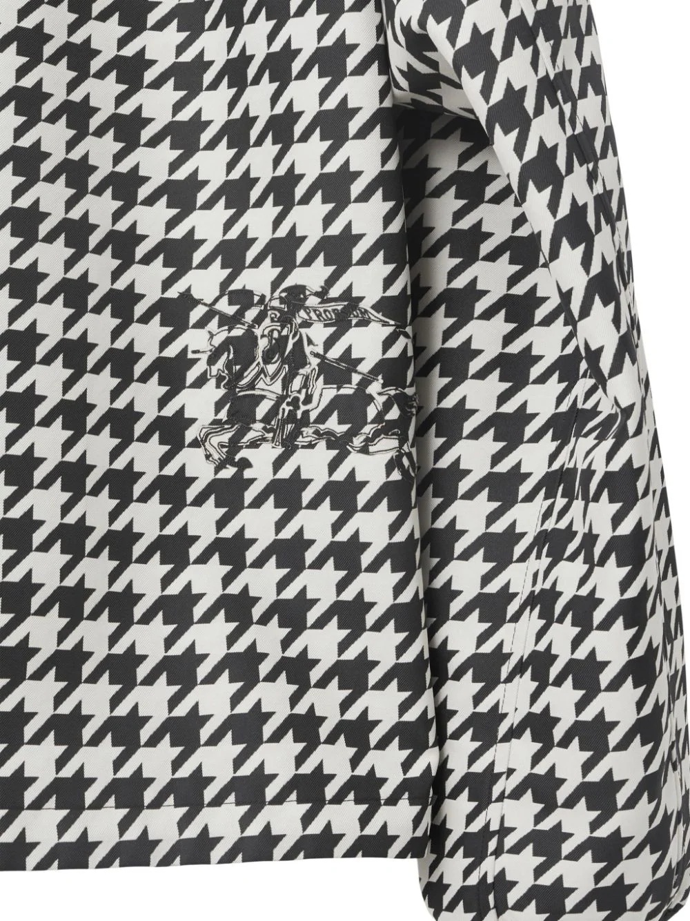 Burberry BURBERRY Men Hooded Houndstooth Jacket ateliernewyork