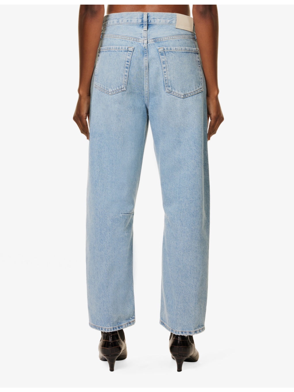 Miro barrel-leg relaxed-fit high-rise denim jeans - 4