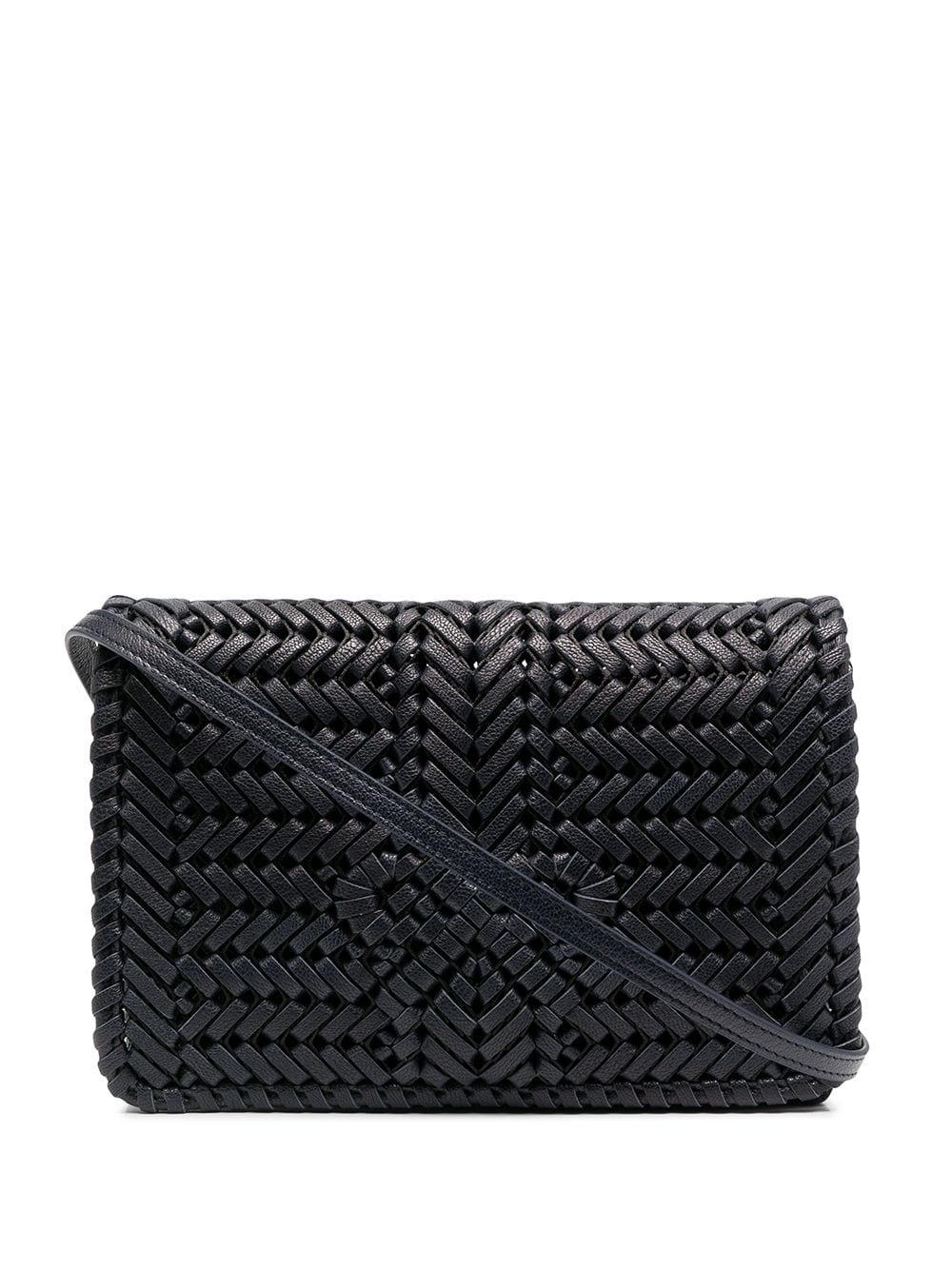 woven clutch - 1