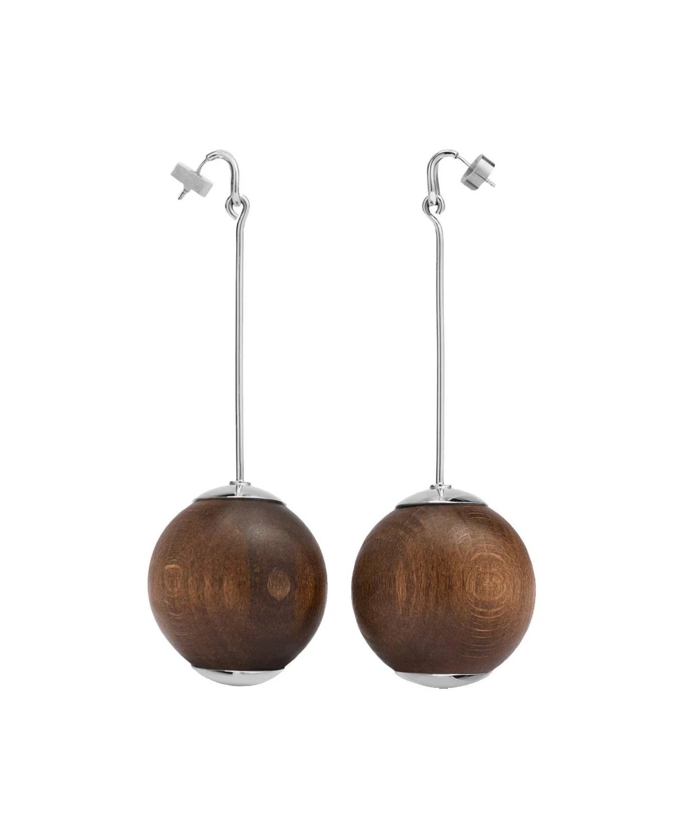 Dangling Ball Earrings - 1