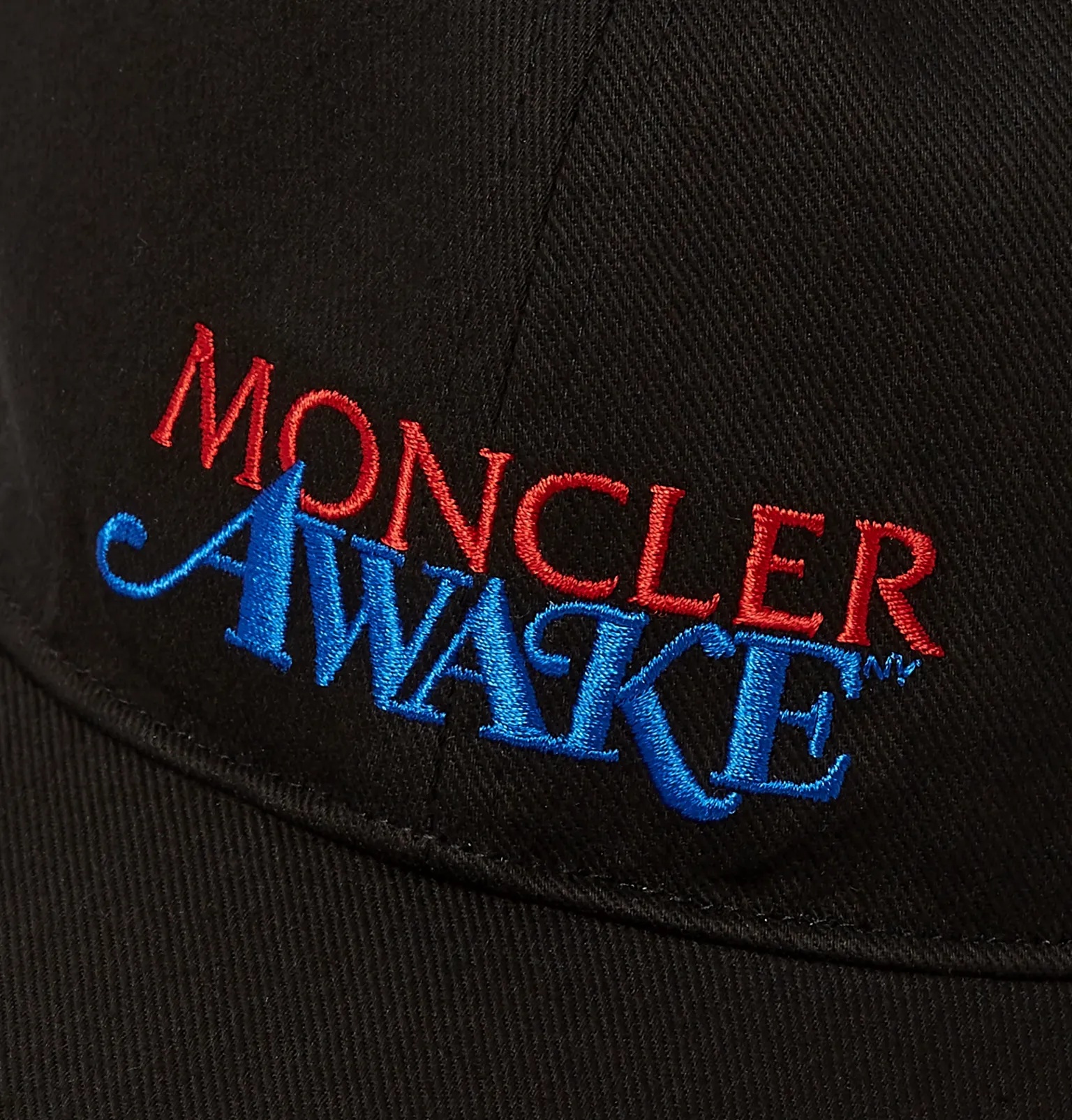 2 Moncler 1952 Awake Logo-Embroidered Cotton-Twill Baseball Cap - 3