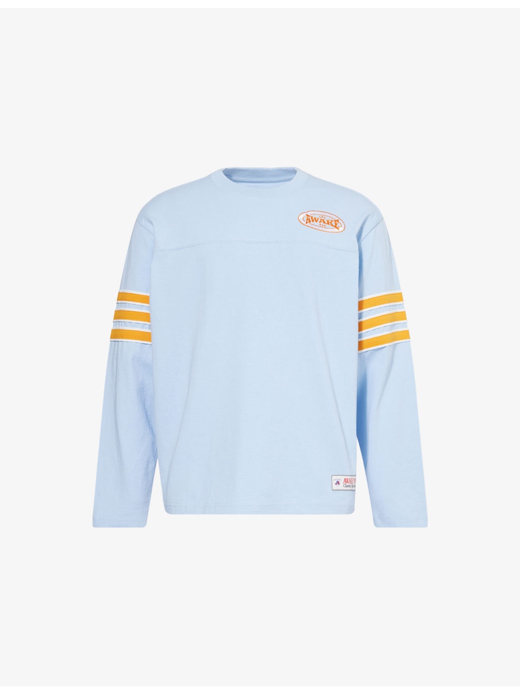 Varsity Striped Cotton-Jersey T-Shirt - 1
