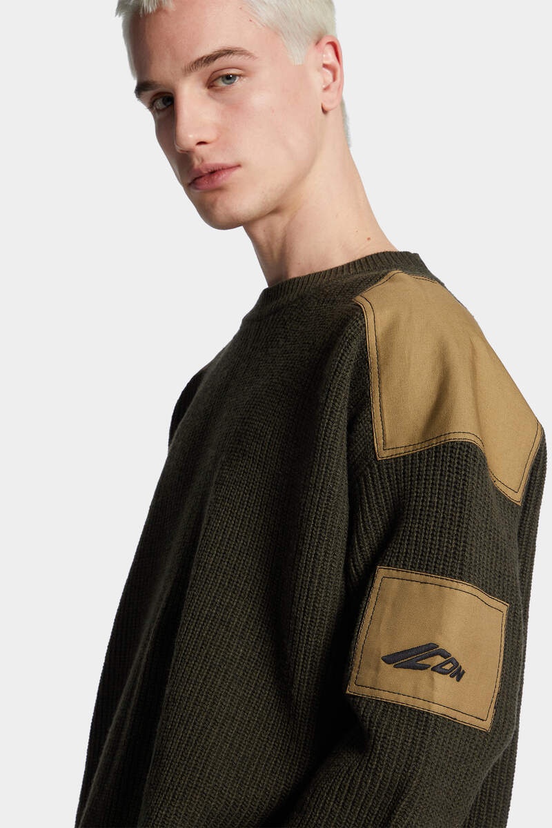ICON DENIM PATCH JUMPER - 5