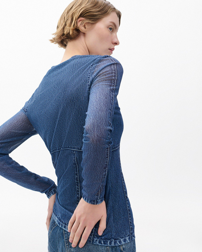 Miramar Long-Sleeve Tee Stretch Mesh 5