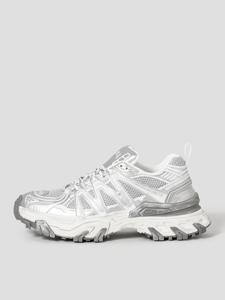 Synthetic Leather Trainer Shoes - 2