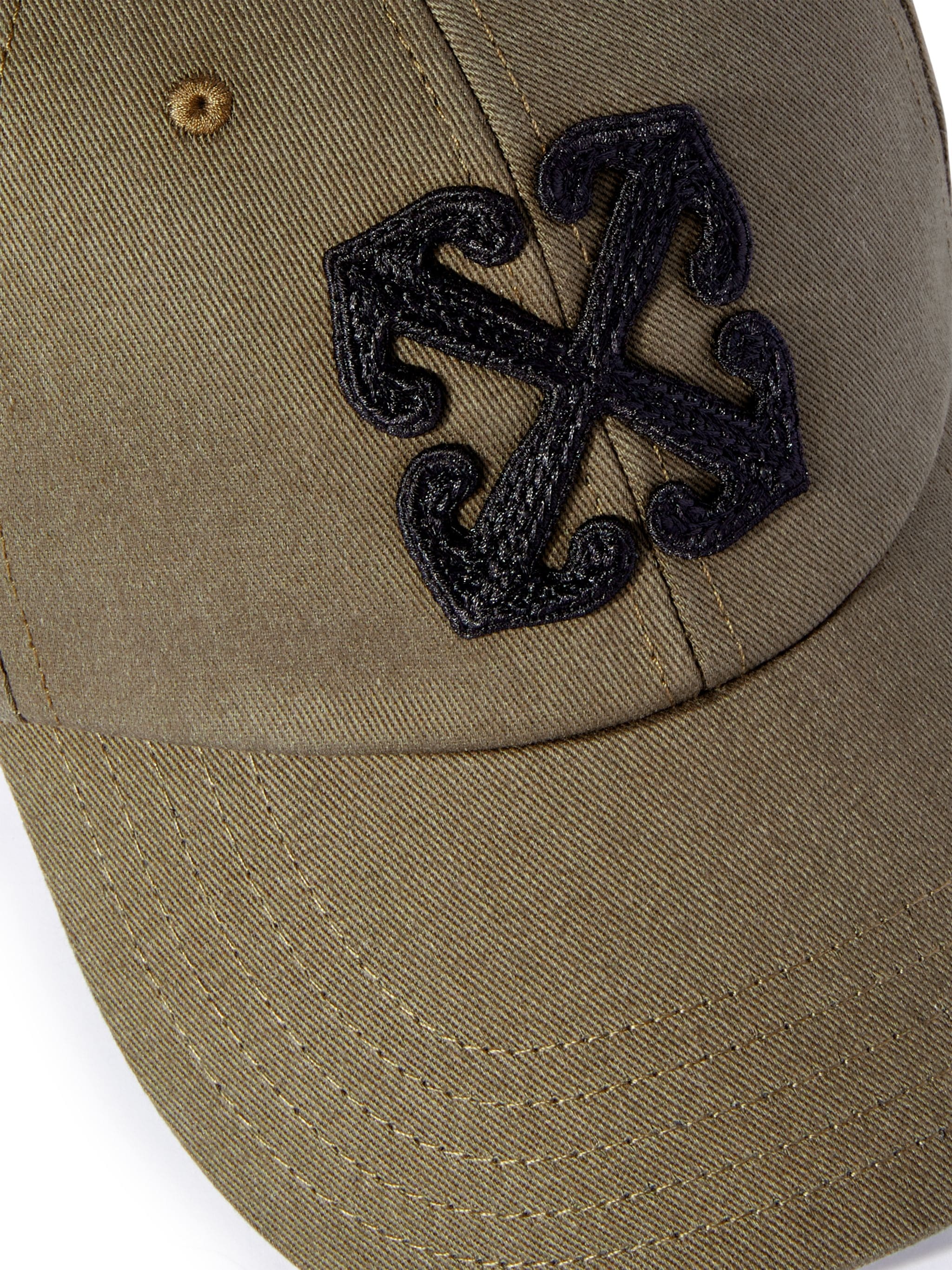 Military Green Arrow Baseball Cap - 3