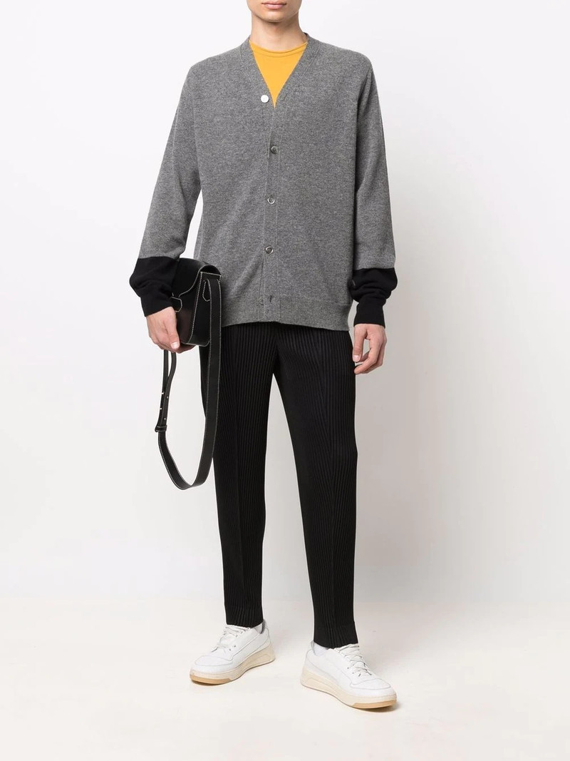 Comme des Garçons SHIRT fine-knit button-up cardigan outlook