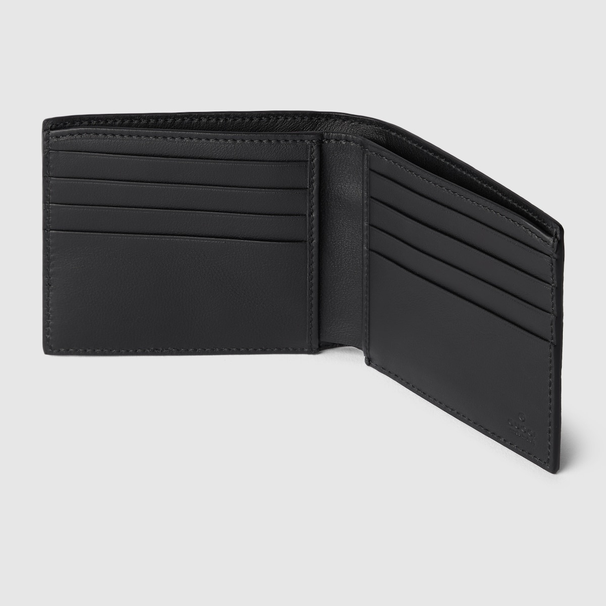 Bi-fold crocodile wallet - 4