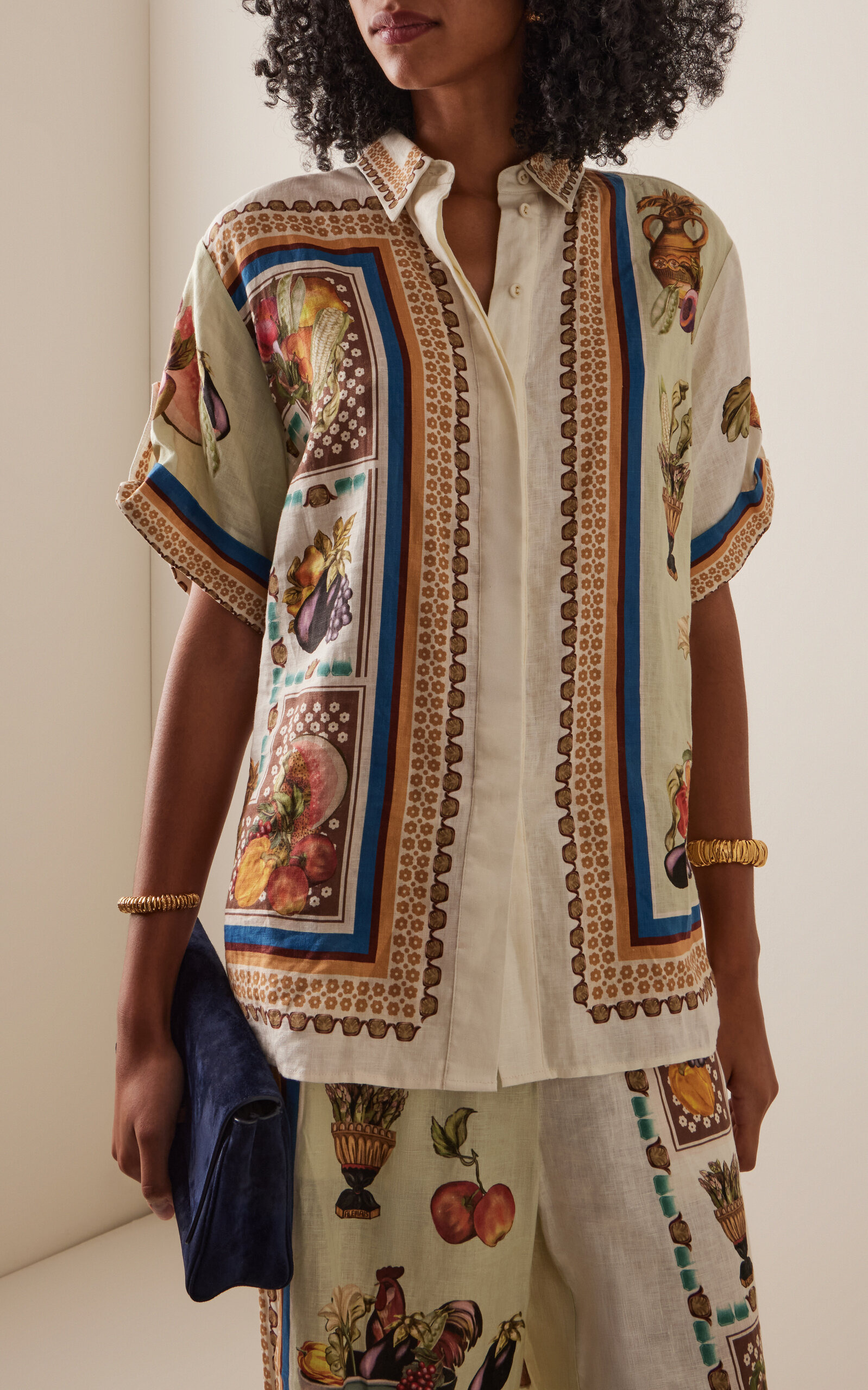Mercado Linen Shirt multi - 2
