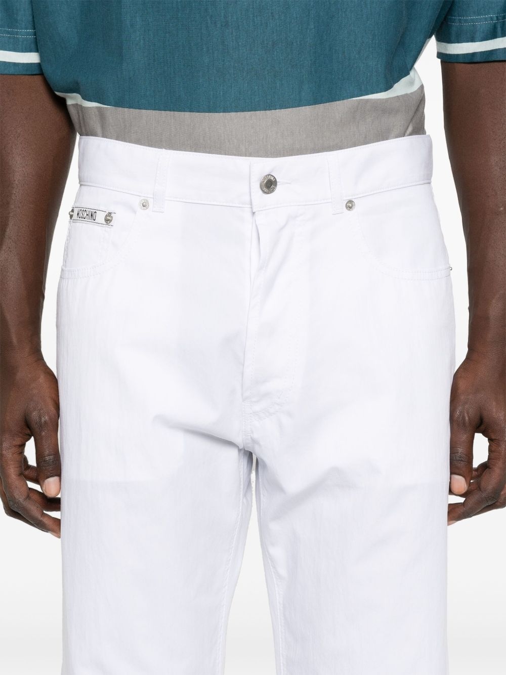 straight-leg trousers - 5