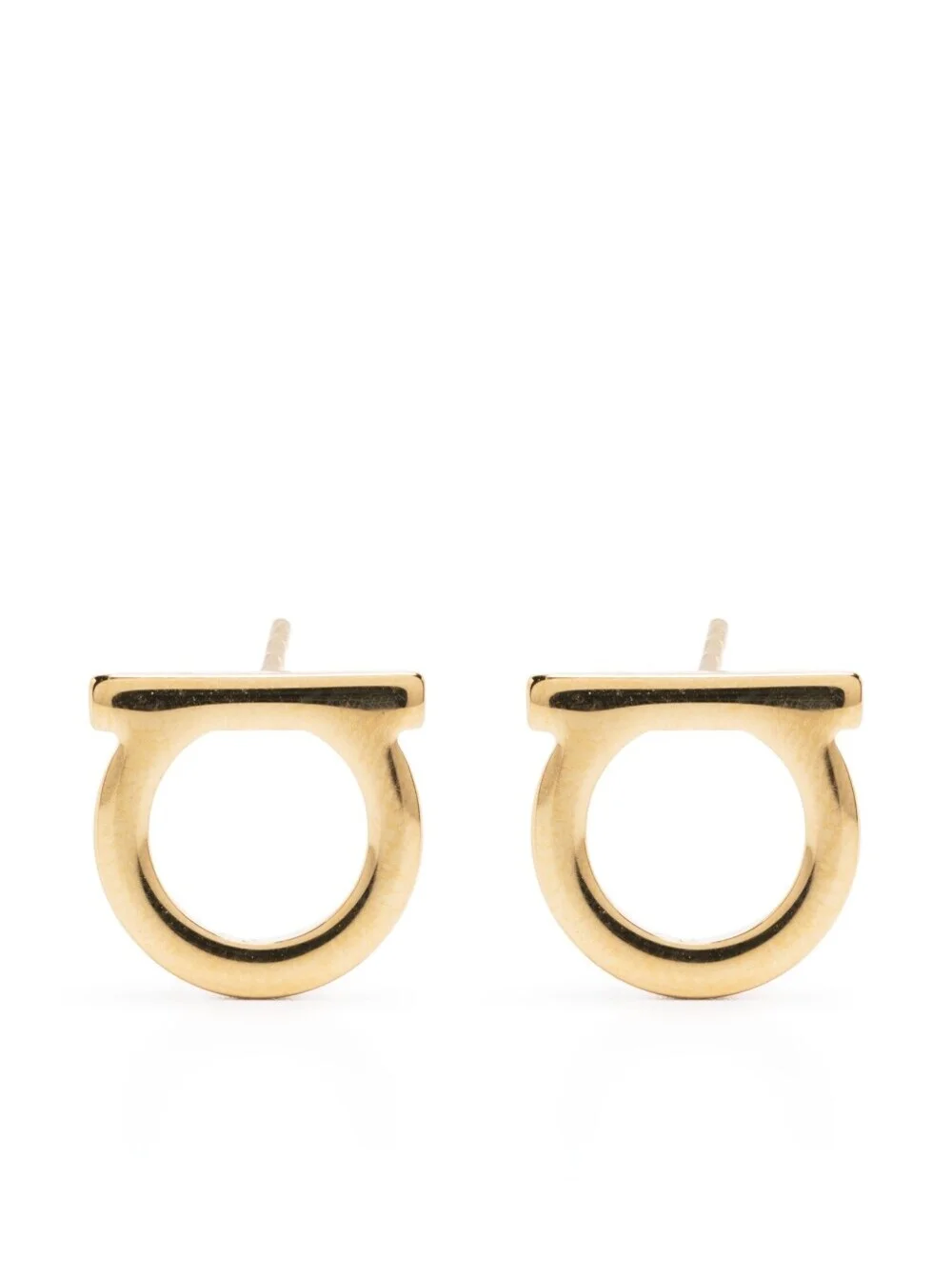 Ferragamo Women Gancini Earrings In Gold-Colored Brass For Women - 1