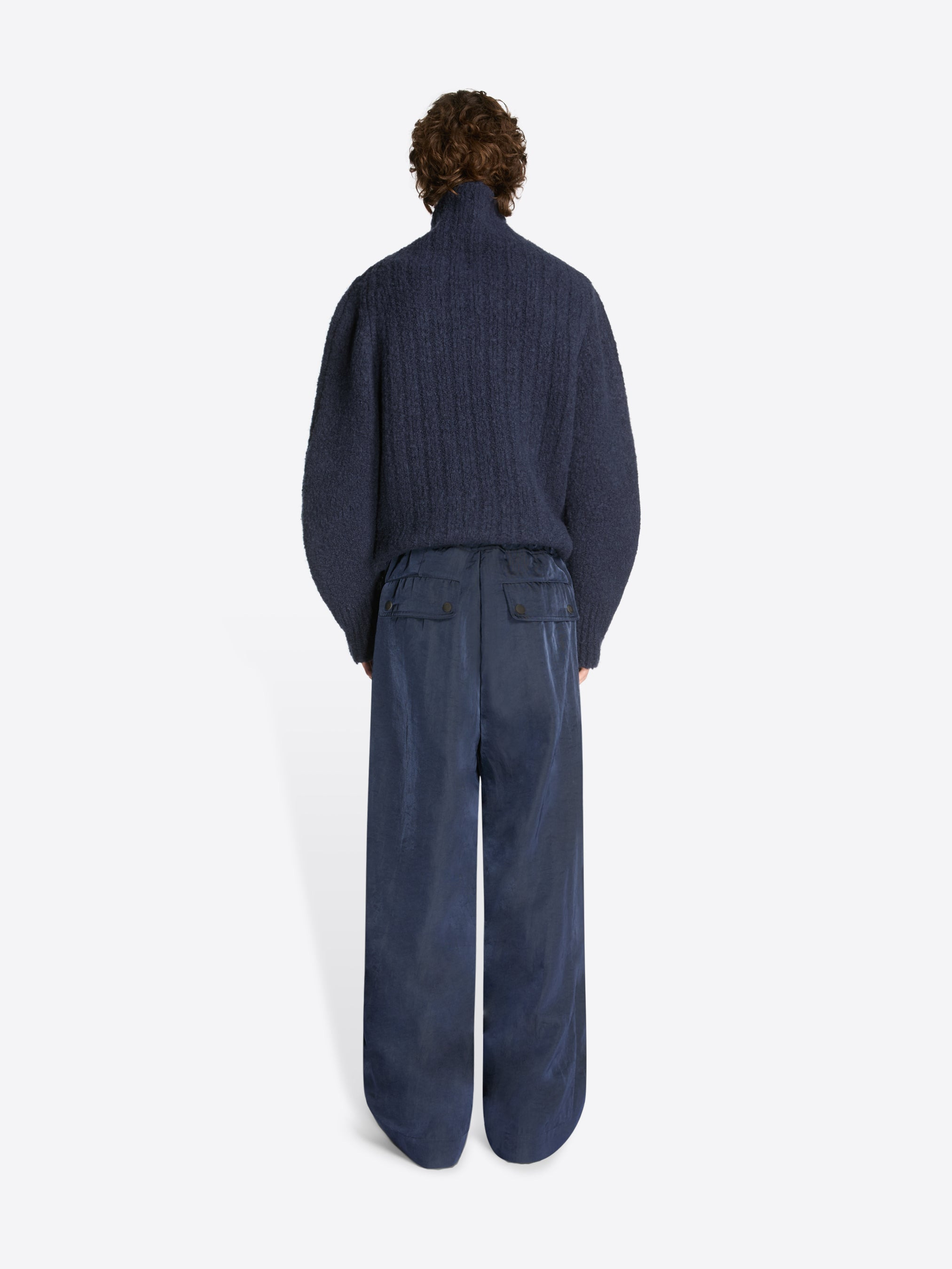 LOOSE NYLON PANTS - 4