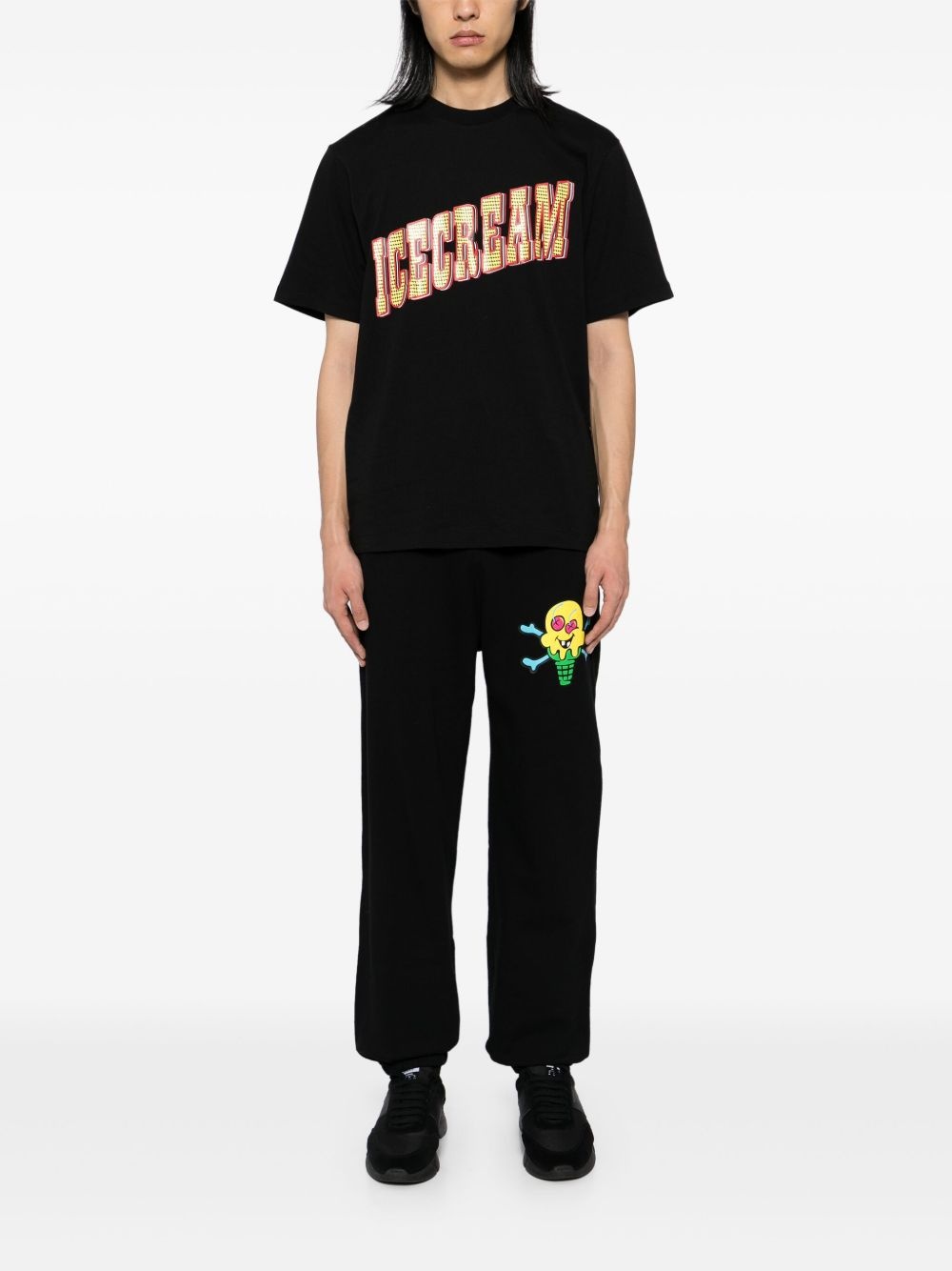graphic-print track pants - 2