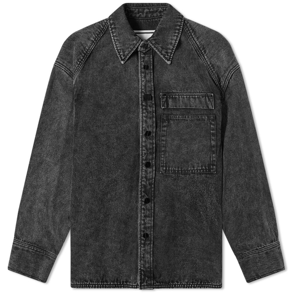 Wooyoungmi Back Logo Denim Shirt - 1