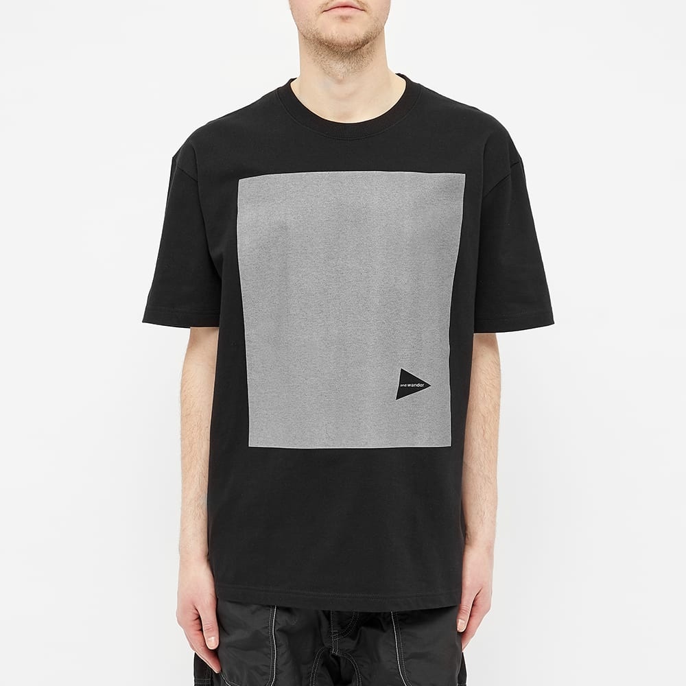 and wander Reflective Tee - 4