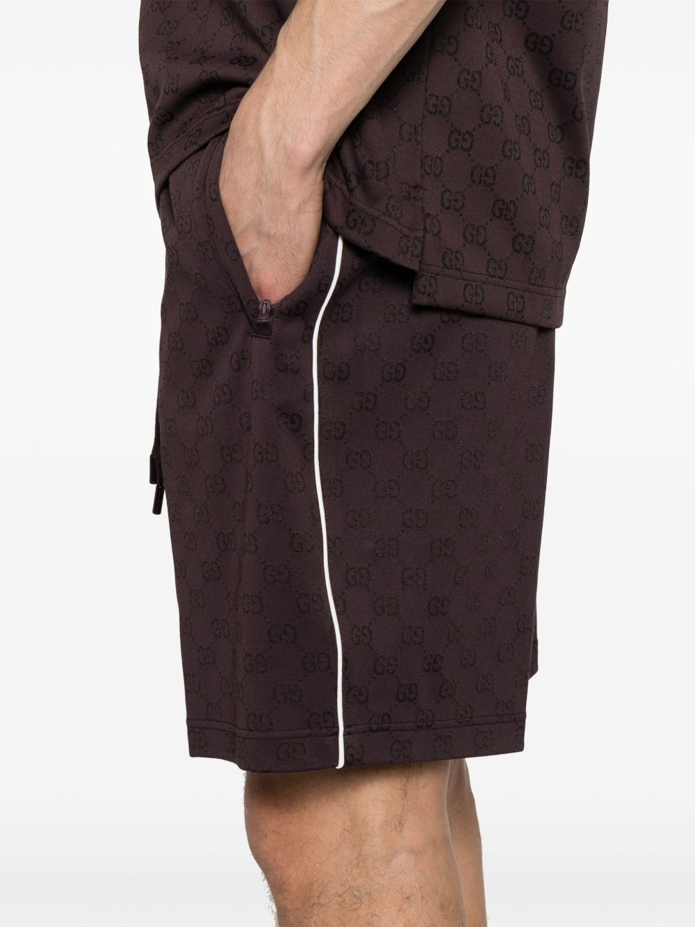 GG Supreme-jacquard shorts - 5