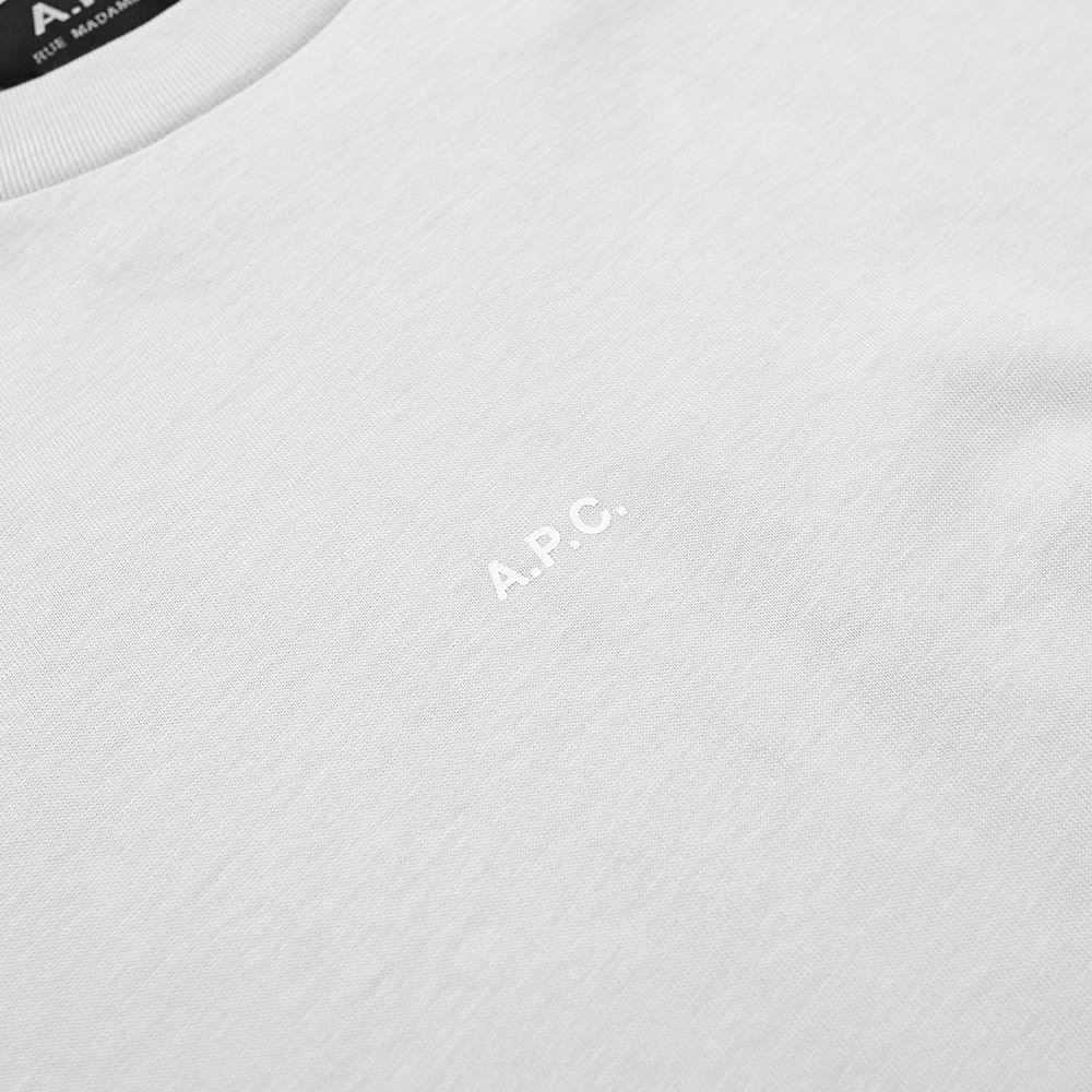 A.P.C. Long Sleeve Chris Logo Tee - 2