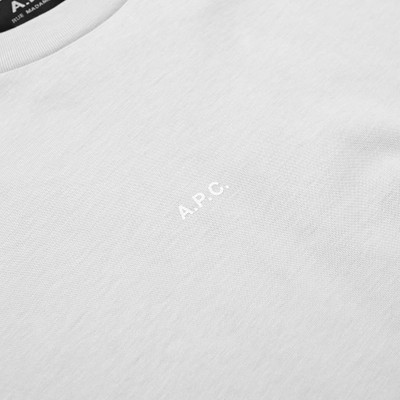 A.P.C. A.P.C. Long Sleeve Chris Logo Tee outlook