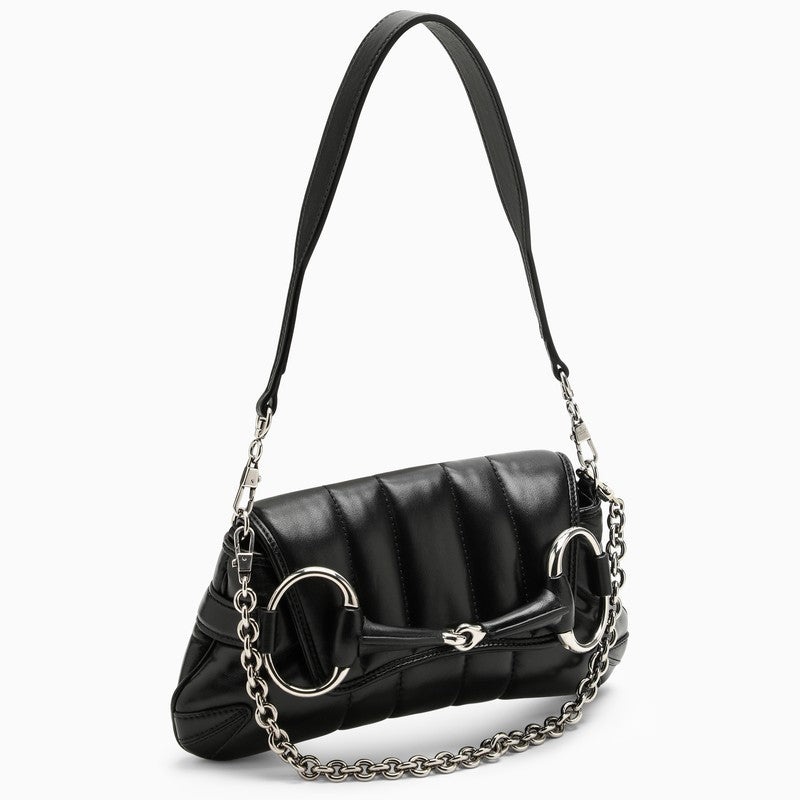 Gucci Gucci Horsebit Chain Small Black Bag Women - 6