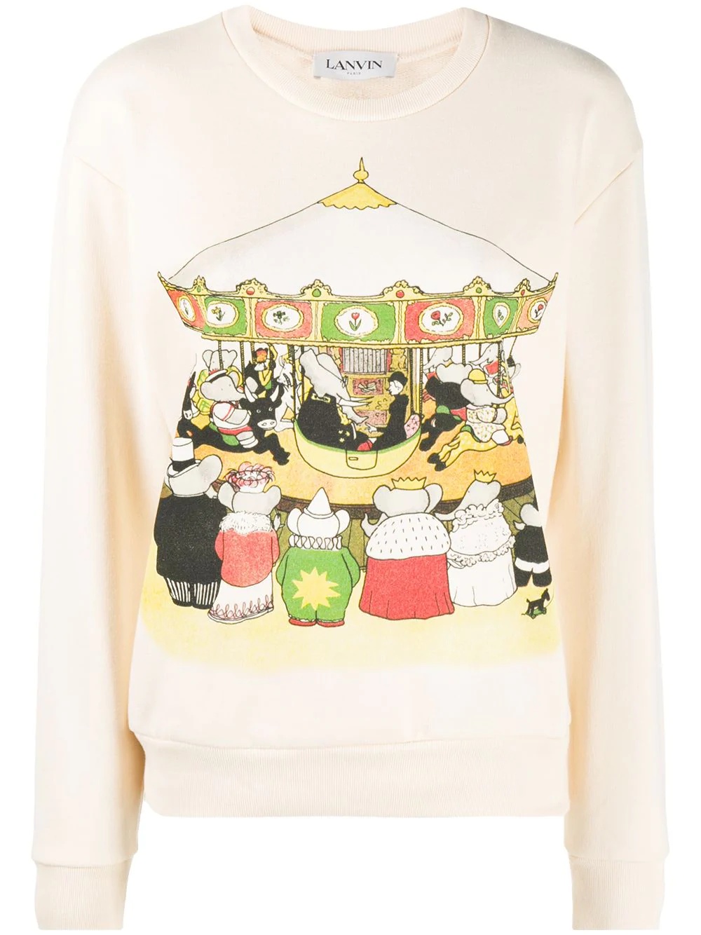 printed sweatshirt - 1