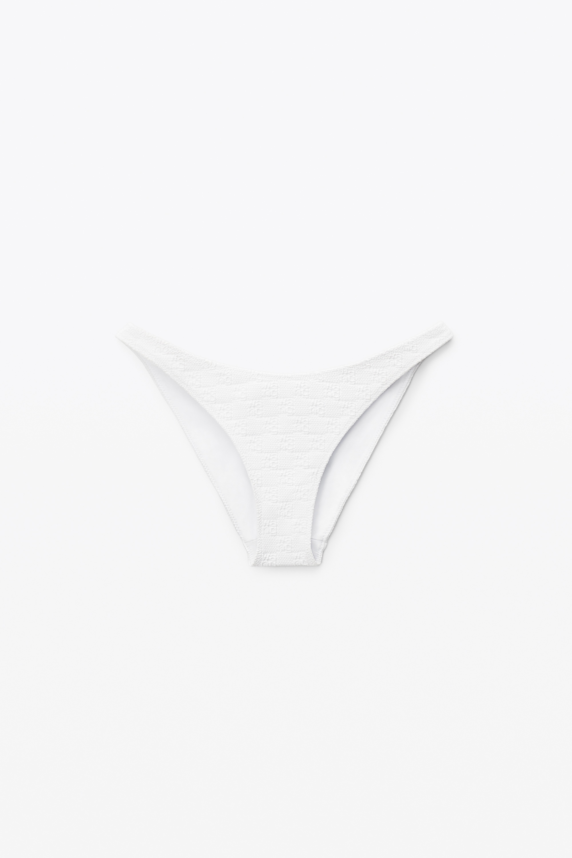 BIKINI BOTTOM IN TEXTURED JACQUARD JERSEY - 1