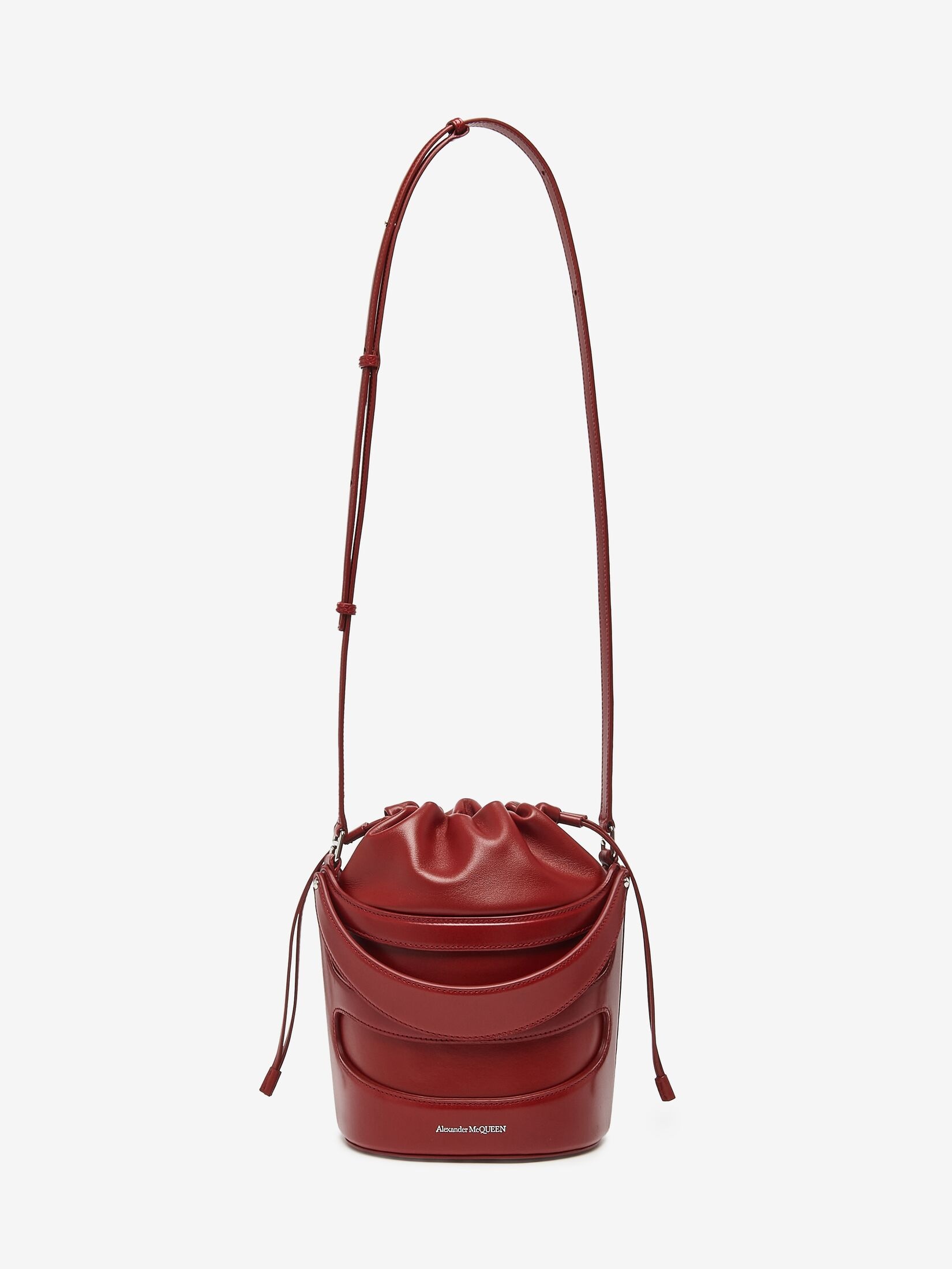 Women's The Rise Bucket in Dark Red - 4