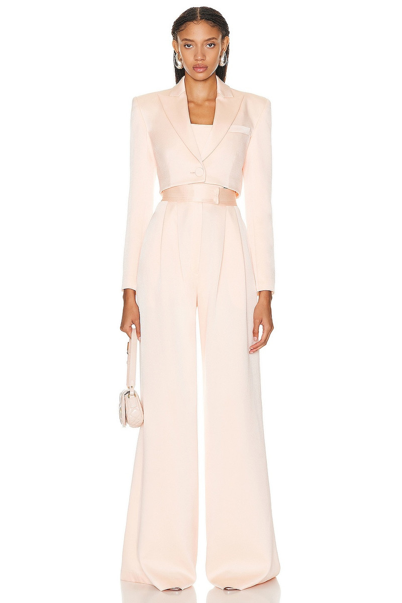 ALEX PERRY Crepe Crop Blazer outlook