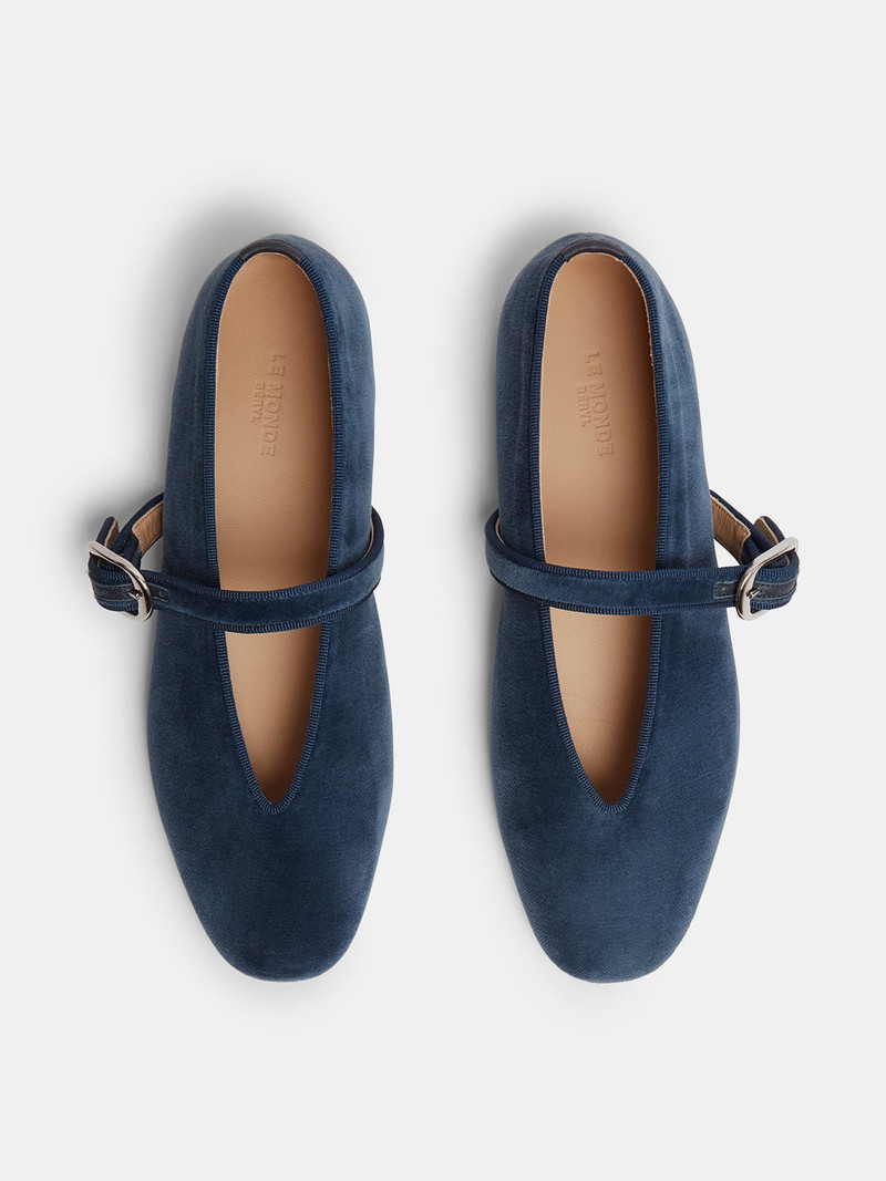 Stella Slipper / Blue Jeans Velvet 3