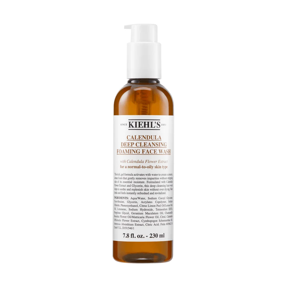 Kiehl's Calendula Deep Cleansing Foaming Face Wash 7.8 fl. oz.(230ml) - 1