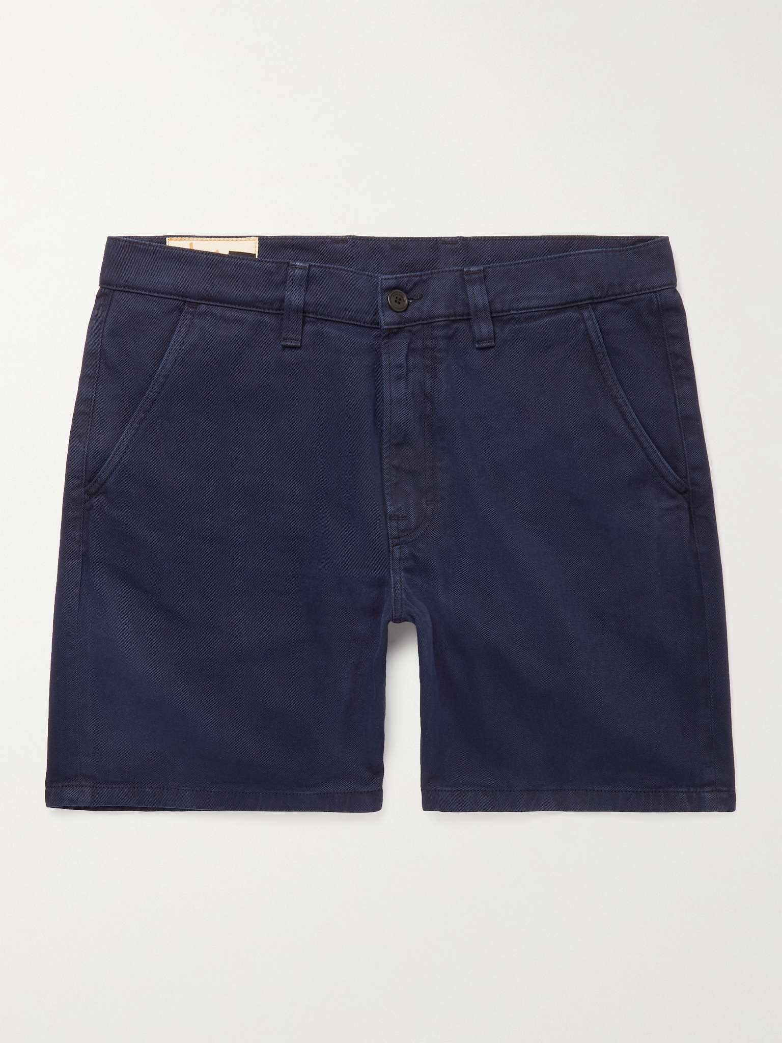 Luke Organic Cotton-Twill Shorts - 1