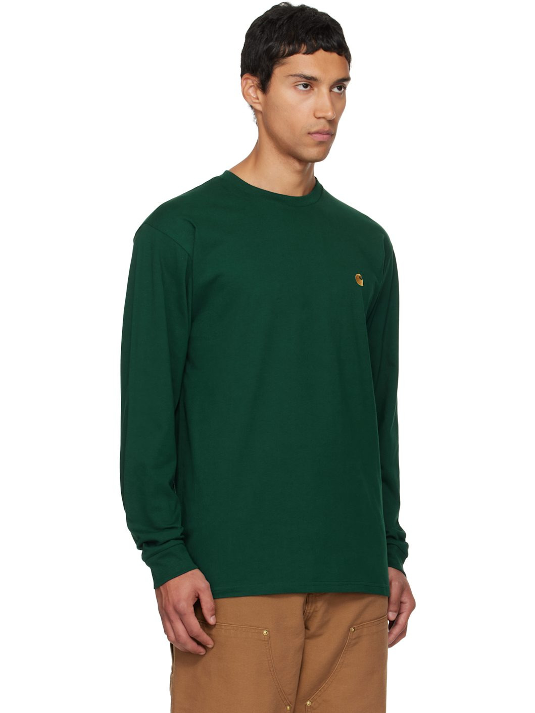 Green Chase Long Sleeve T-shirt - 2