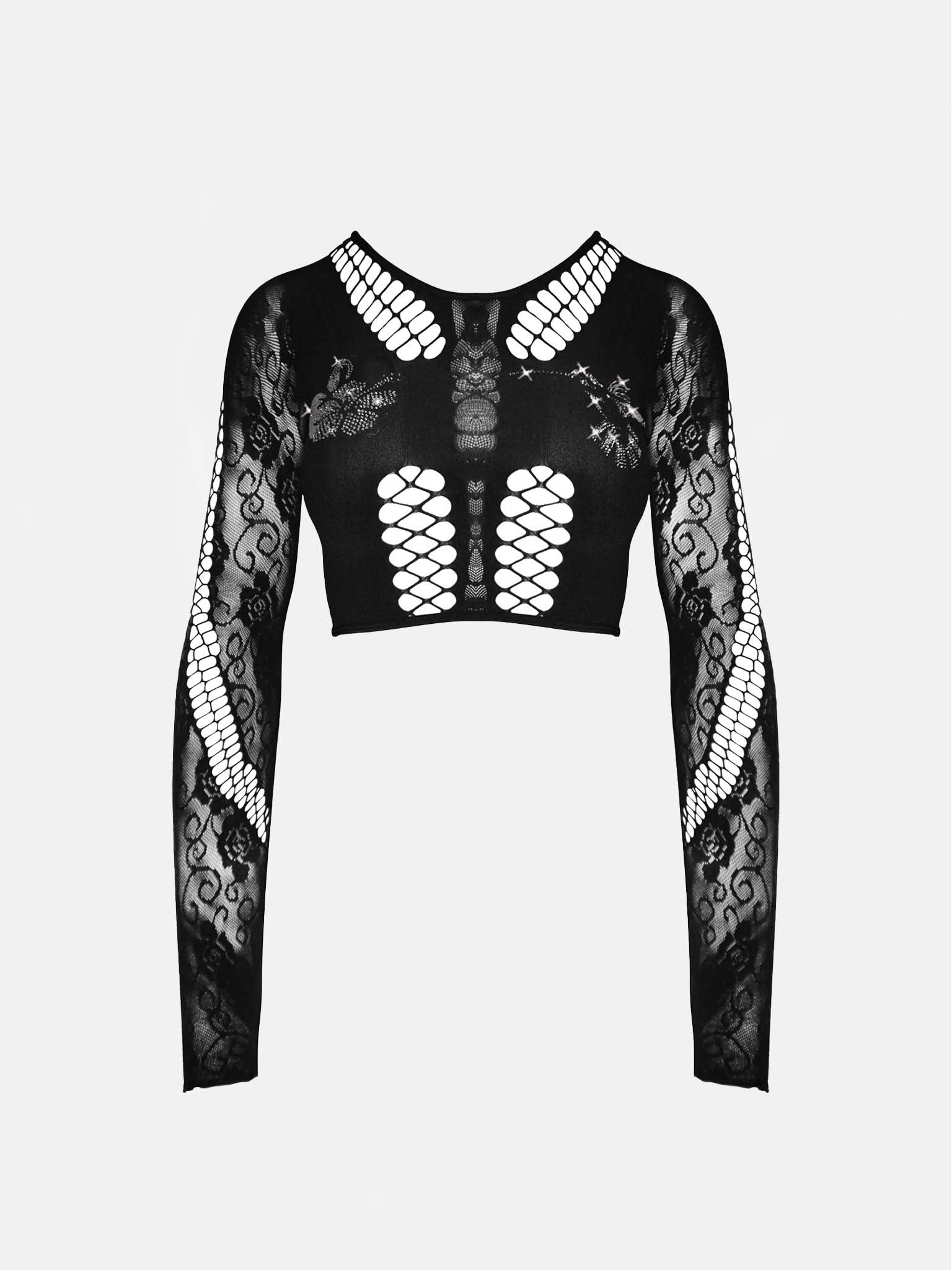 HARLOW TOP JET BLACK - 1