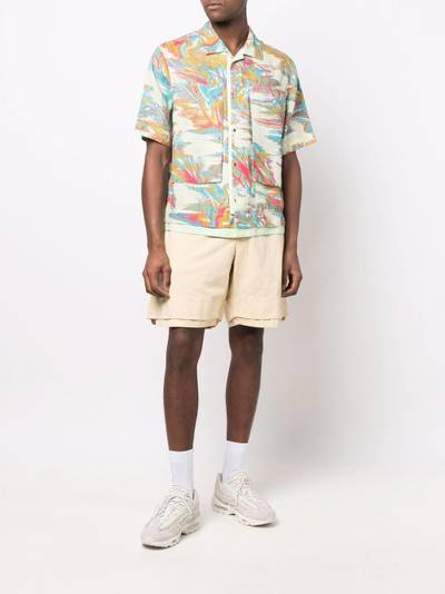 Stone Island Shadow Project floral short-sleeve shirt outlook