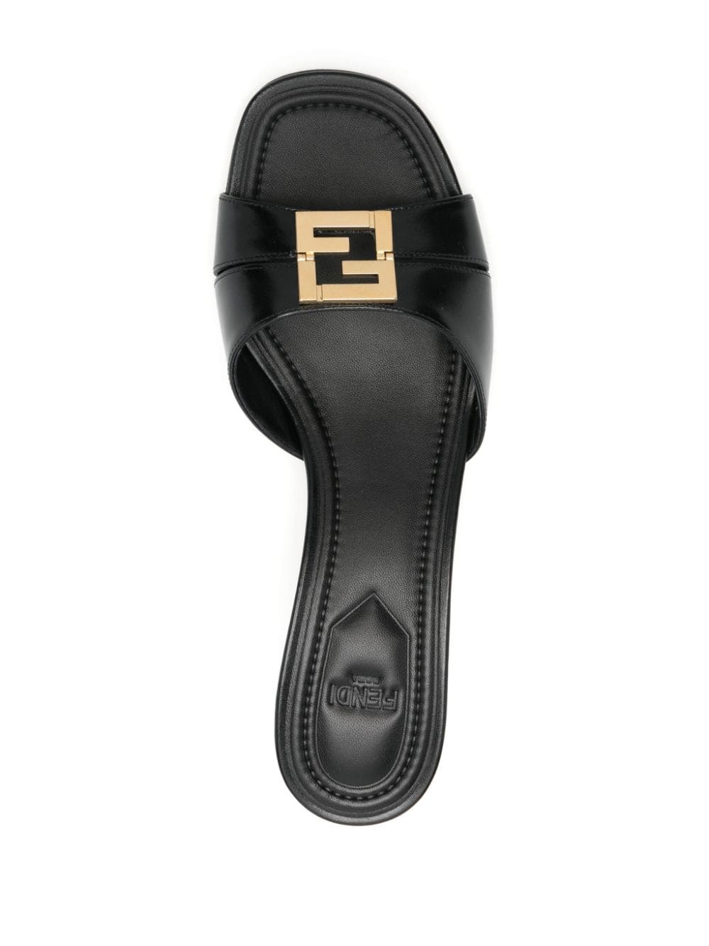 Ffold  55mm leather mules - 4