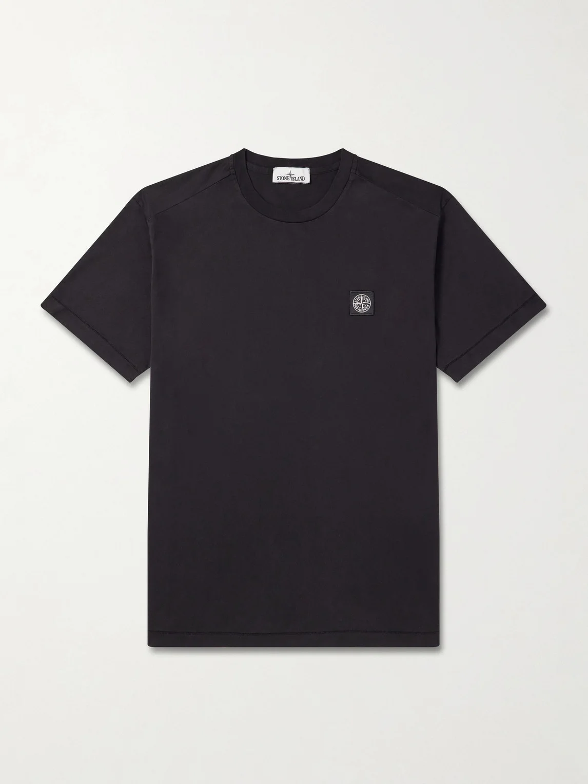 Logo-Appliquéd Cotton-Jersey T-Shirt - 1