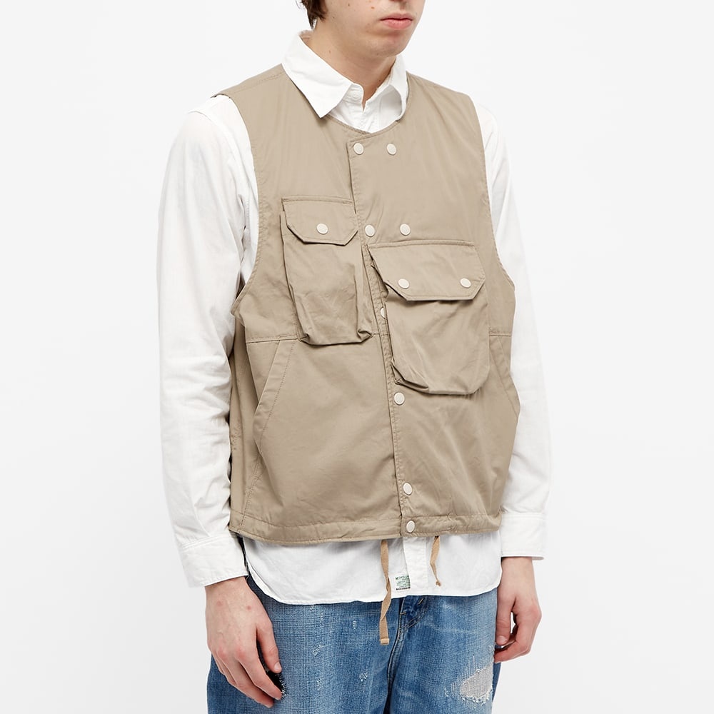 Engineered Garments Twill Cover Vest - 3