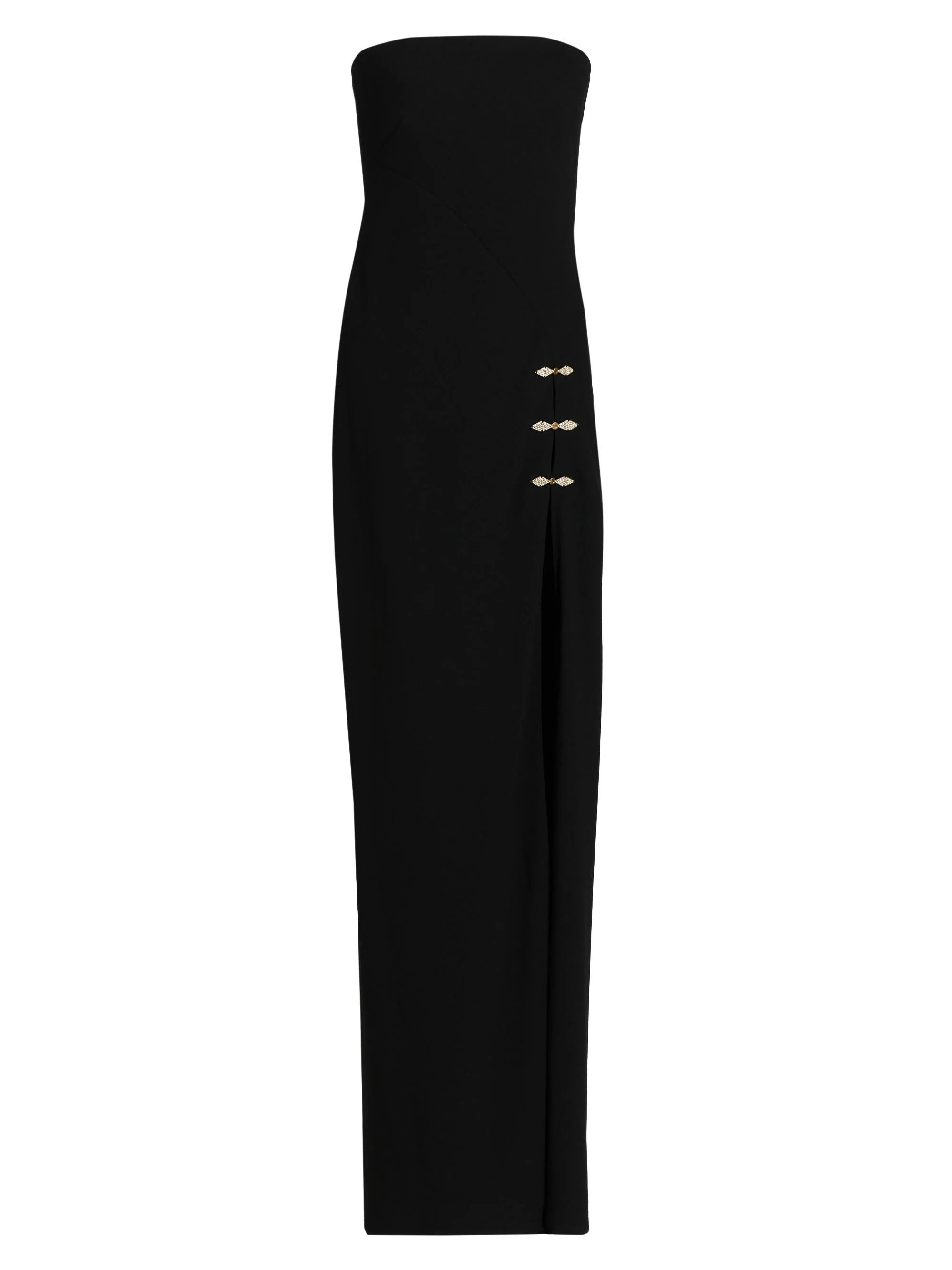 Women's Souza Strapless Maxi Dress - Black - 1