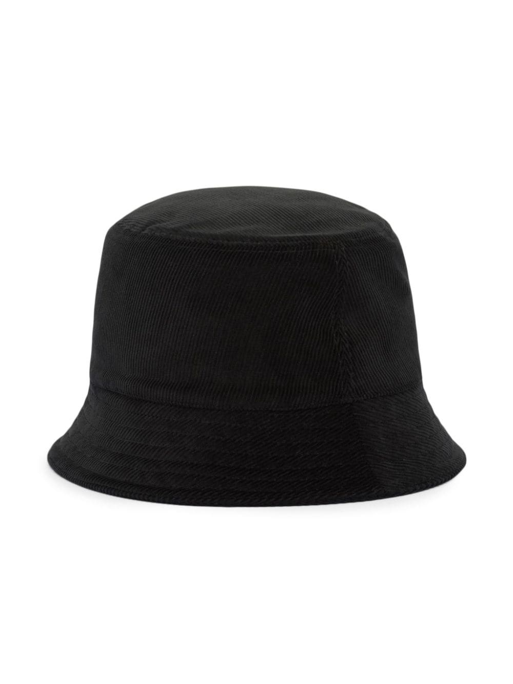 enamel triangle-logo corduroy bucket hat - 3