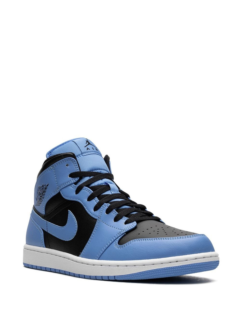 Jordan Air Jordan 1 Mid "University Blue/Black" sneakers outlook
