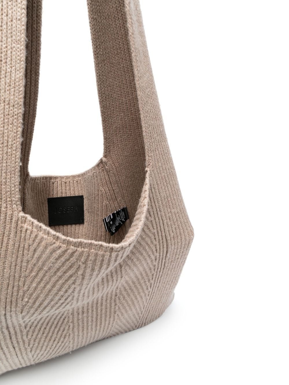 ribbed-knit tote bag - 5