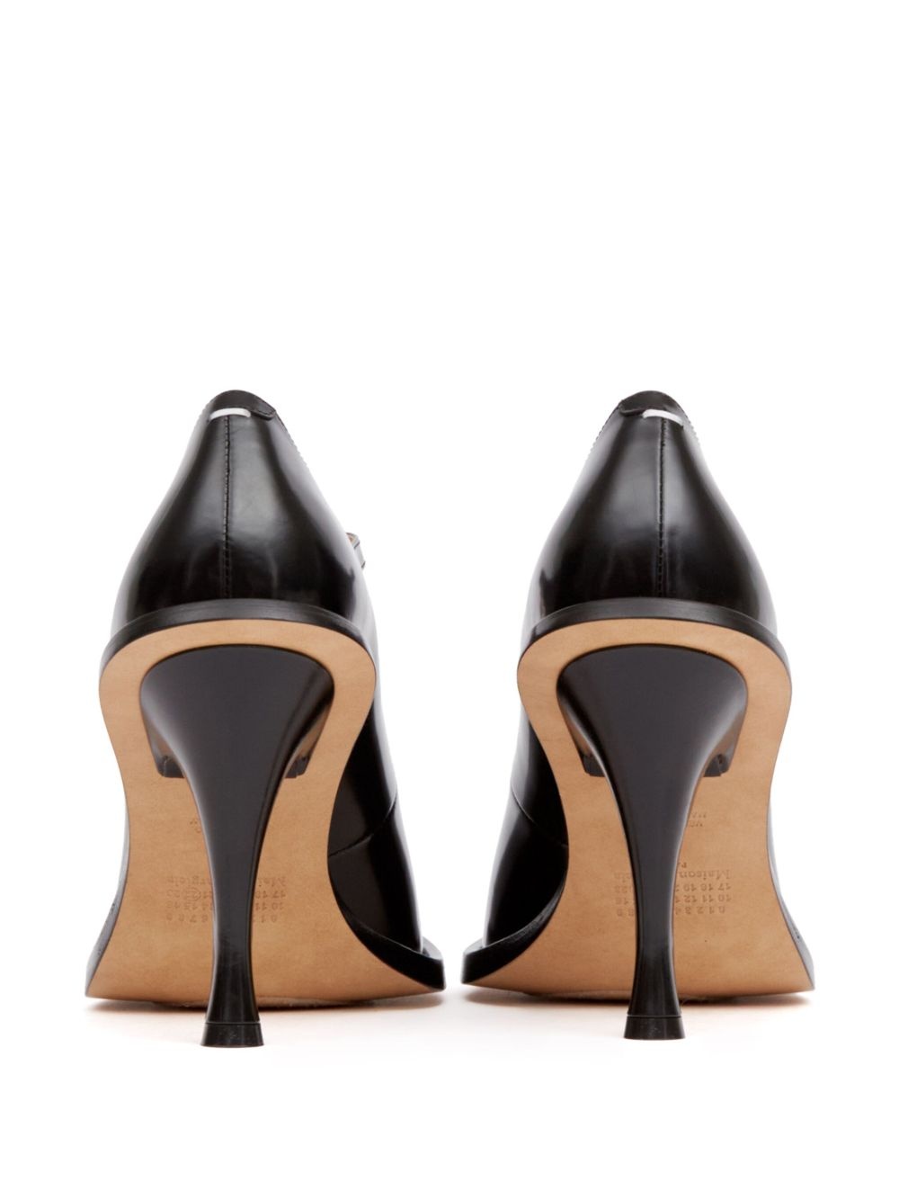 100mm Ourgeoise chunky pumps - 3